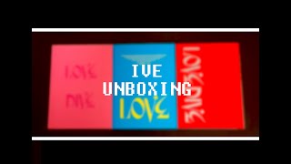 IVE - 2nd Single Album ❝ LOVE DIVE ❞ Unboxing | Распаковка второго сингл альбома IVE