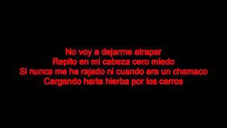 Video thumbnail of "Compadre no rajes voz de mando (letra)"