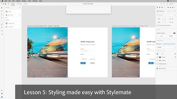 Styling made easy with Style Mate | Design Systems with Adobe XD Course