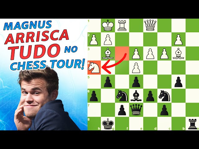 FIER enfrentou SUPER GM Heptacampeão Russo no CHESS TOUR 