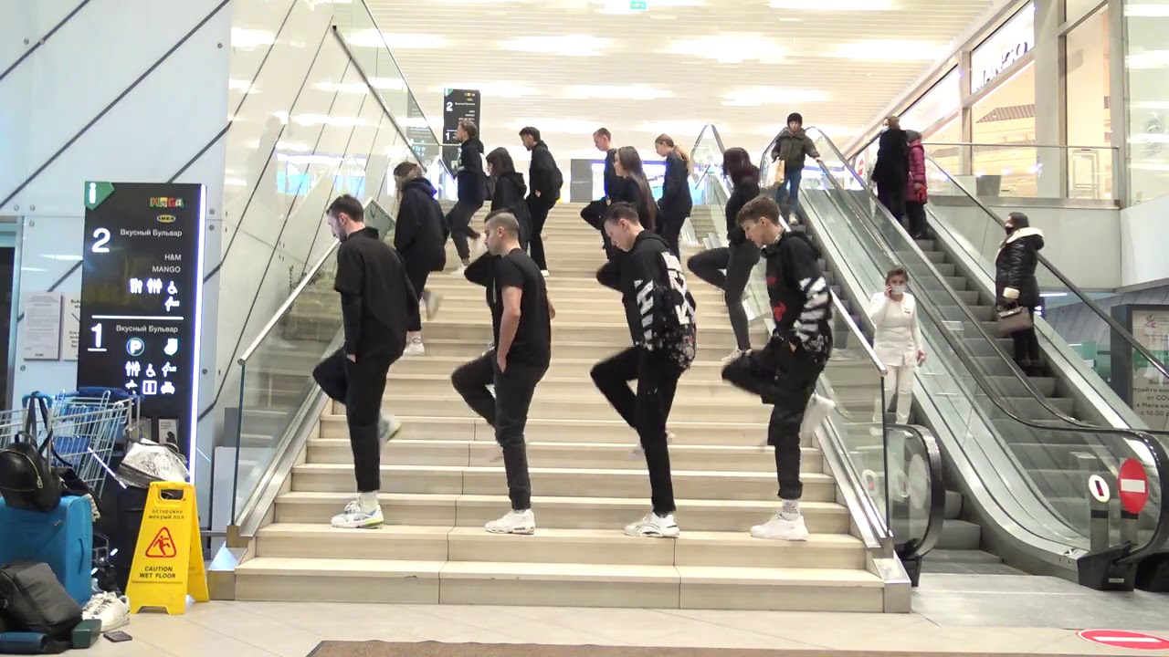 Worlds biggest Running man Challenge  TUZELITY SHUFFLE