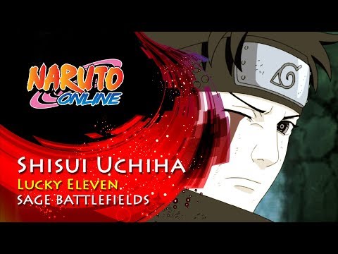 Naruto Online - Shisui Uchiha : Lucky Eleven | Sage Battlefields @AnimezisTV