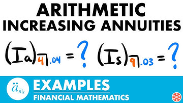 Arithmetic Increasing Annuity Examples | Exam FM  | Financial Mathematics - JK Math