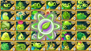 Random 30 GREEN Plants Level 1 Battlez - Who Will Win? - Pvz 2 Plant vs Plant screenshot 3