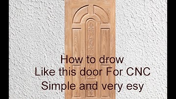 2D Simple CNC RS Bids / Stapes Bids ? Bids Door Design Using JD Paint 5.21. By CNC Design Solution..