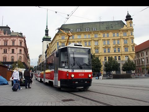 Krátká jízda šalinou KT8D5N 1731 na lince 10