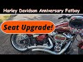 Seat Upgrade 2023 Harley Davidson 120th Anniversary Fatboy