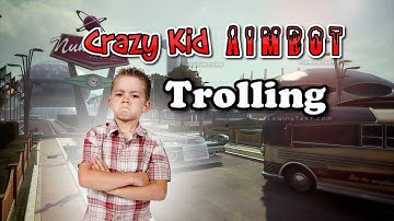 Black Ops 2 • 1v1 Aimbot Trolling • Omg that rage •