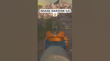 INSANE WARZONE 1v4 😱 #shorts #warzone #callofduty #cod #blackops6 #warzone4 #bo6beta