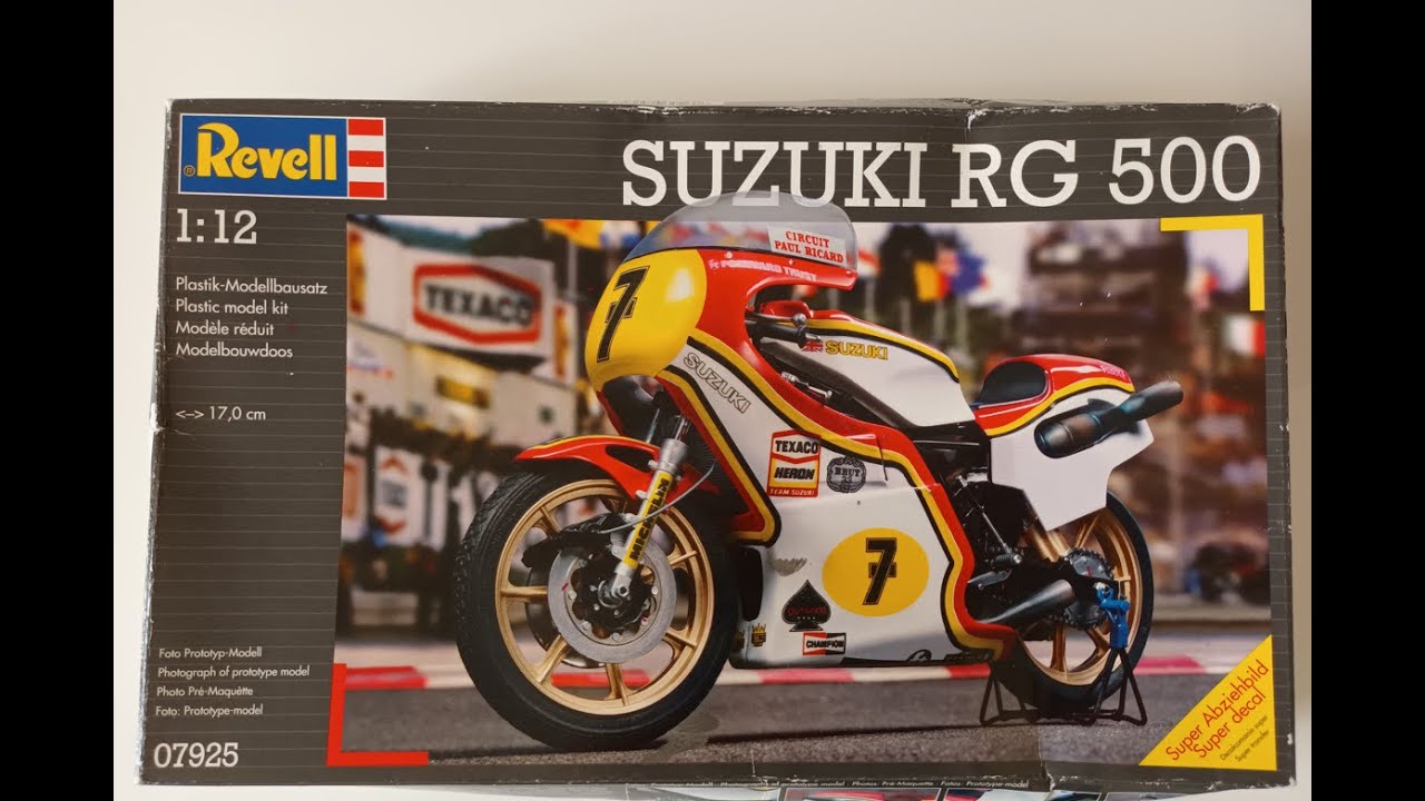 Revell 1/12 Suzuki RG 500 - Barry Sheene (1977) - Kit 07925 - YouTube