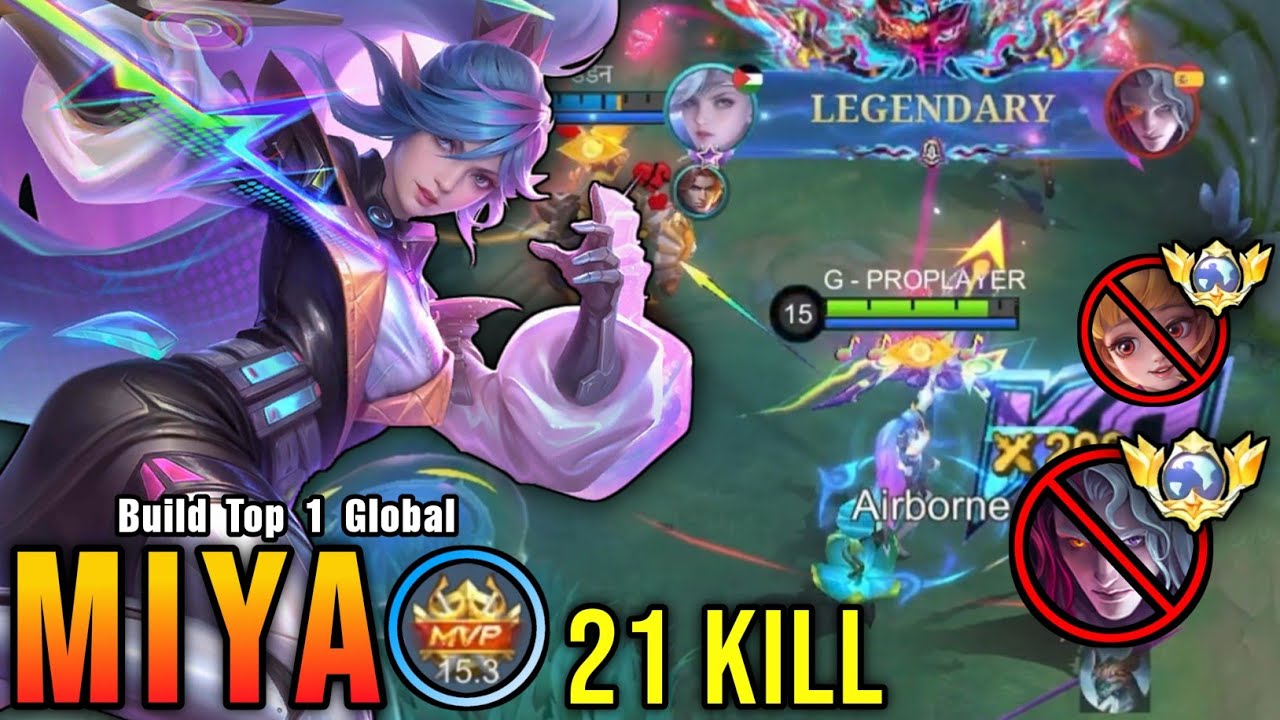 21 убийство!! Легендарная Мия против лучших игроков мира Арлотт и Анджелы!! - Создайте лучшую в м...