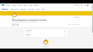Money Management in Nonprofit Success Pack Trailhead Answer | #trailheadbadges