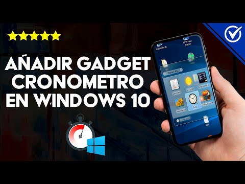 ¿Cómo Añadir en tu PC Windows 10 el Gadget de Cronómetro? - Personalizando
