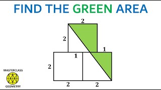 area right triangle | square | pythagorean theorem | geometry problems | Masterclass Geometry