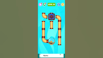 level 34 game play : save the fish : all level game play video Android, iOS