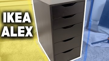 Ikea Alex Drawer Assembly | EASY Step By Step DIY