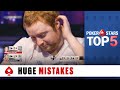 Top 5 Biggest Poker Mistakes ♠️ Poker Top 5 ♠️ PokerStars ...