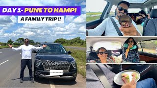 Pune To Hampi (650kms)| Travelling With Indian Family Is Fun 😂