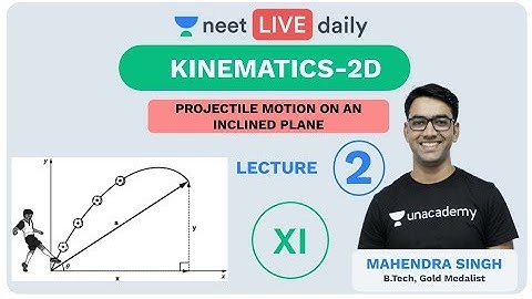 NEET 2020: Kinematics 2D - L 2 | Class 11 | NEET Physics | Unacademy NEET | Mahendra Sir