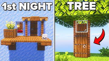 Minecraft: 3 Simple Starter Houses!