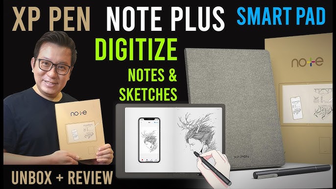 Smart Notepad XPPen Note Plus Bloc-Notes Intelligent Cahier Digital A5 -  Compatible avec Tablette et Smartphone iOS et Android - Tablette Graphique  - Achat & prix