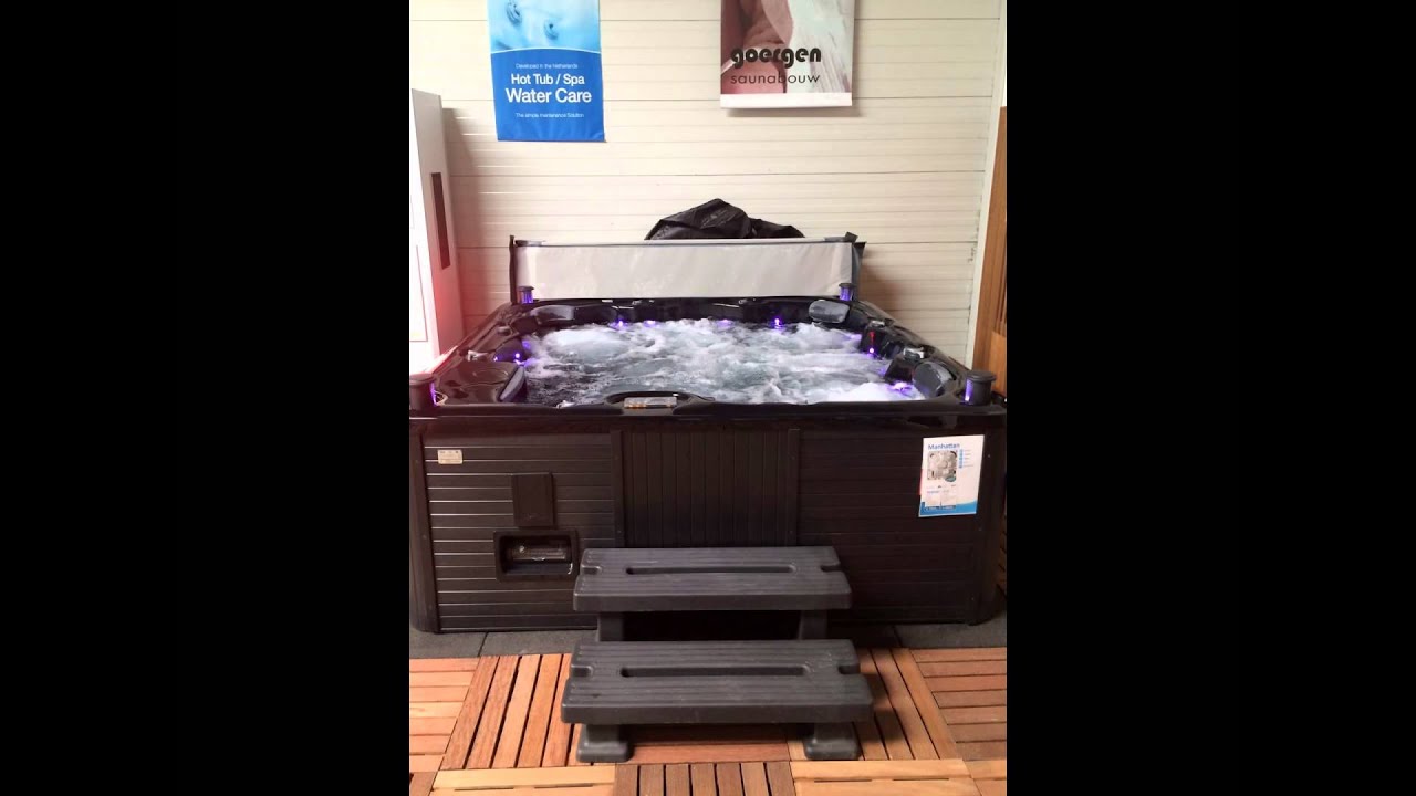 Manhattan Spa Bubbelbad Jacuzzi Kopen bij Goergen Wellness