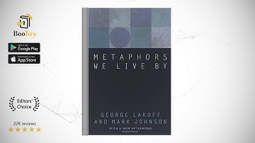Metaphors We Live By  Book Summary By George Lakoff  Metaphor permeates all aspects of our lives