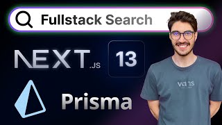 Build a Search Bar with Next.js and Prisma (Search API endpoint)