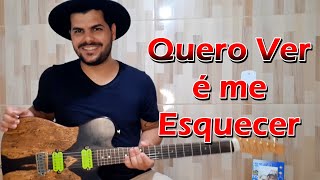 Os Barões da Pisadinha - Quero Ver é Me Esquecer ft. Jorge - Guitarra Cover By Edivaldo Silva