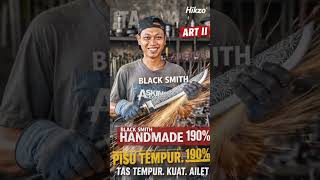 🔥🔥🔥Handmade Damascus Machete - Traditional Blacksmithing in Indonesia @Hikzojanahblacksmith