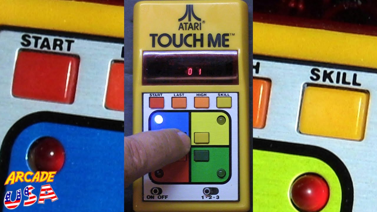 Quick Round of Atari's Touch Me Handheld YouTube