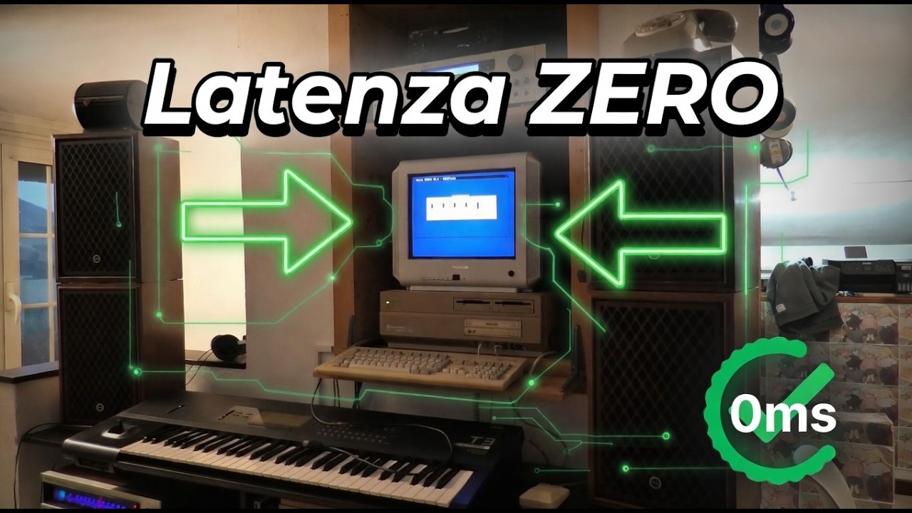 Latenza ZERO! Installo l'AKAI S900 con l'Amiga2000