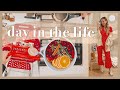 DAY IN THE LIFE | christmas shopping, celebrations, cooking, & stovetop potpourri!