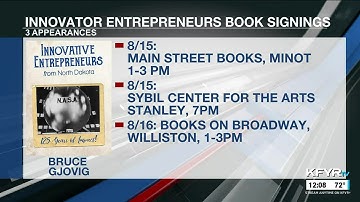 Author and Emeritus of UND makes appearances for book signings