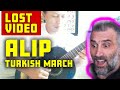 lost video - Alip ba ta - Turkish march cover finger style guitar - singer reaction