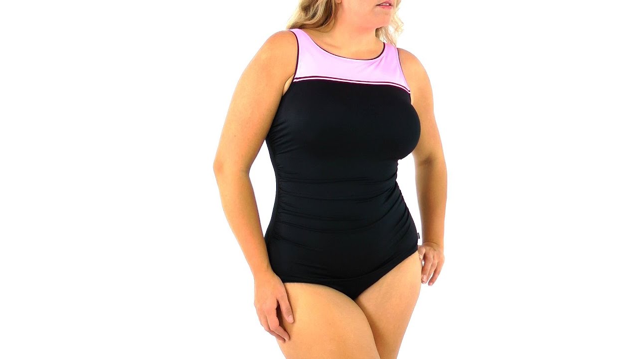 Reebok Fitness Swim High Dive U-Back Tank | SwimOutlet.com