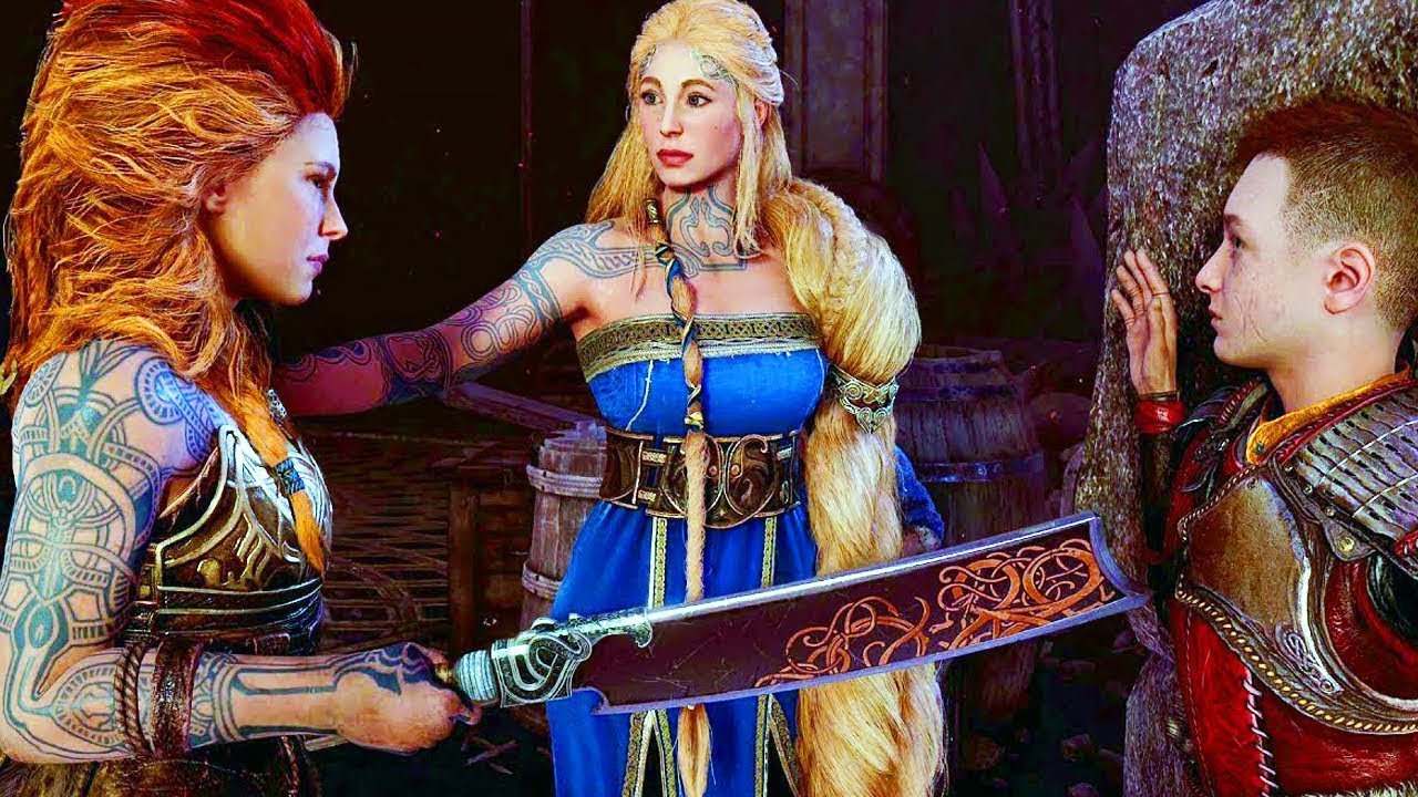 Mimir talks about Thor's wife | God of War Ragnarok - YouTube
