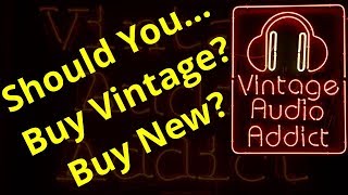 Should You Buy Vintage Stereo Or New Audio Equipment? Helping You Decide!