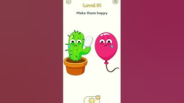 Dop 2 (Delete One Part) Level 51  - Walkthrough Solutions - All Levels -@V.kgaming12345