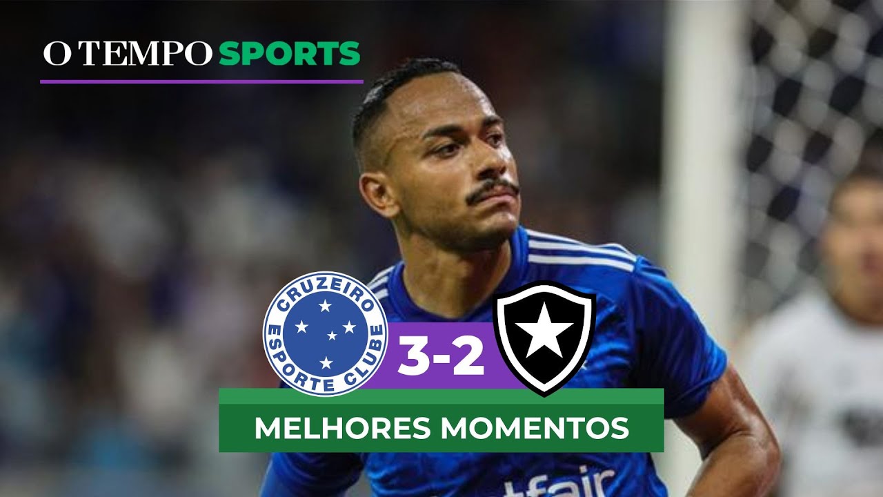 CRUZEIRO 3 X 2 BOTAFOGO - Veja os melhores momentos do jogo - YouTube