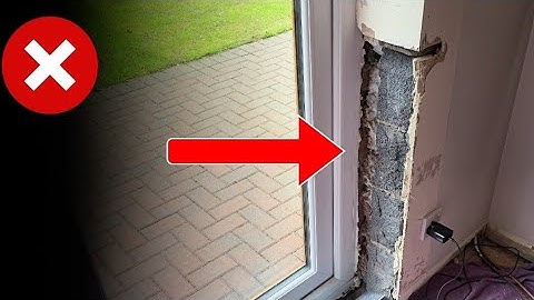 Shocking Plastering After New Patio Doors
