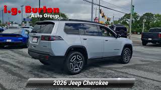 New 2026 Jeep Cherokee Laredo, Smyrna, DE N26-7263