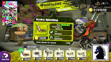NS Splatoon 2 - Ammo Knights Update #18: Hydra Splatling
