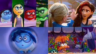 Inside Out 2 | New clips | Bree's Emotions, Fire Hawks, Sadness returning to Headquarters and more!