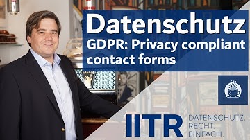 GDPR: Privacy compliant contact forms #dsgvo #privacy