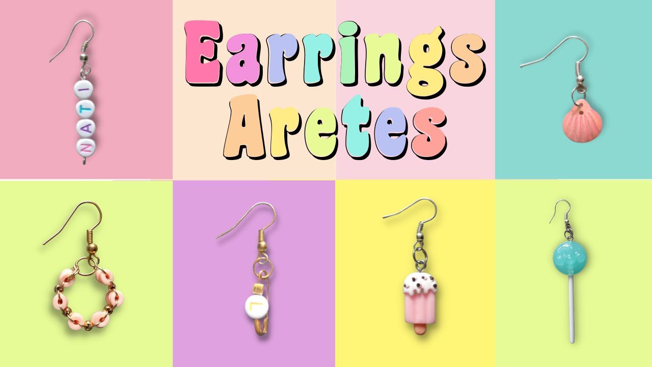 Cómo hacer aretes paso a paso - Ideas DIY