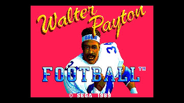 Walter Payton Football (Master System PSG 60Hz / US) - Intro / Attract Mode