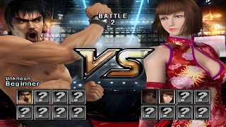 what happen when you play Tekken 5 team battle random characters