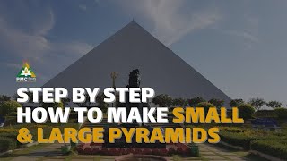 Steps on How to Make a Pyramid in Detail (in hindi) | Balakrishna | Pyramid Energy