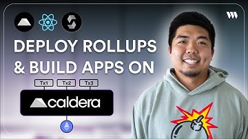 How to deploy a rollup Caldera  - Deploy smart contracts and build web3 apps on an Appchain